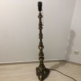 Brass floor lamp