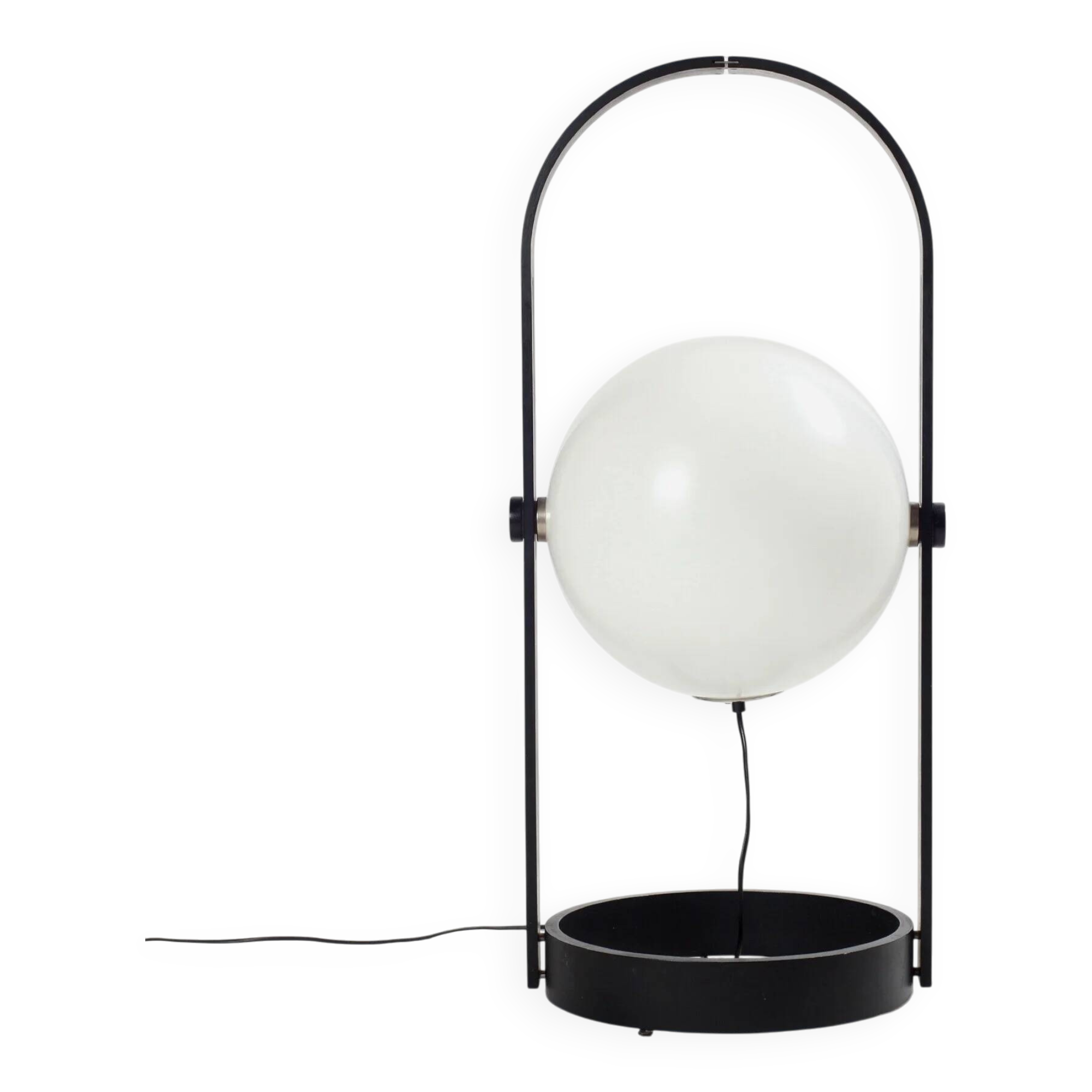 1960s large plywood and perpex floor lamp by Temde Switzerland