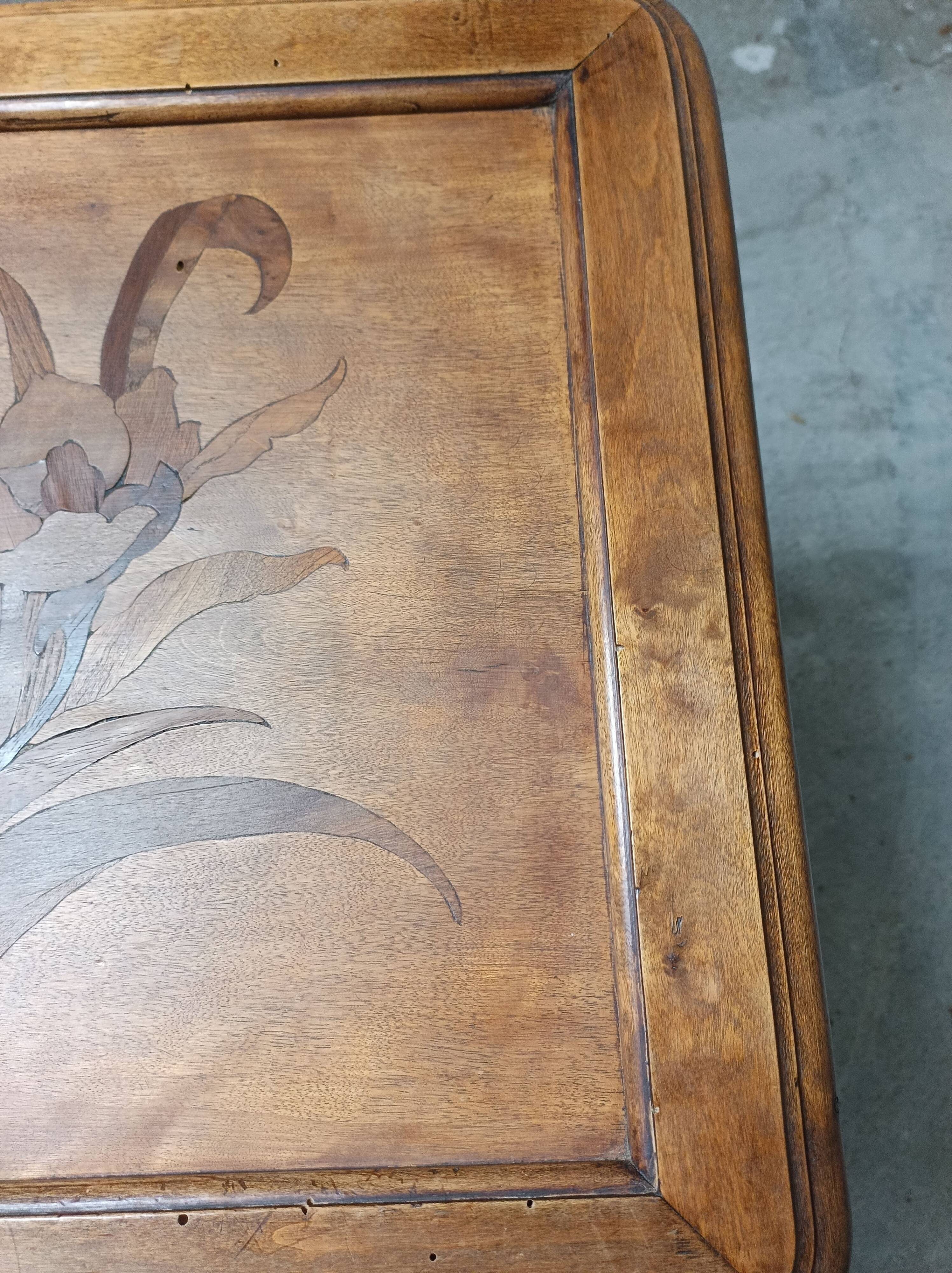 Art Nouveau style revolving bookcase