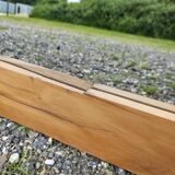 Rectangular mirror in natural teak