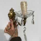Pair of tassel sconces