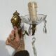 Pair of tassel sconces