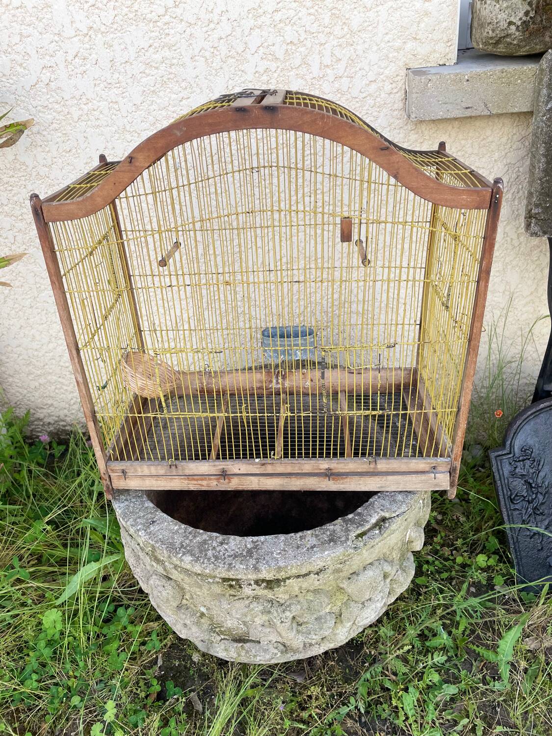 Old birdcage
