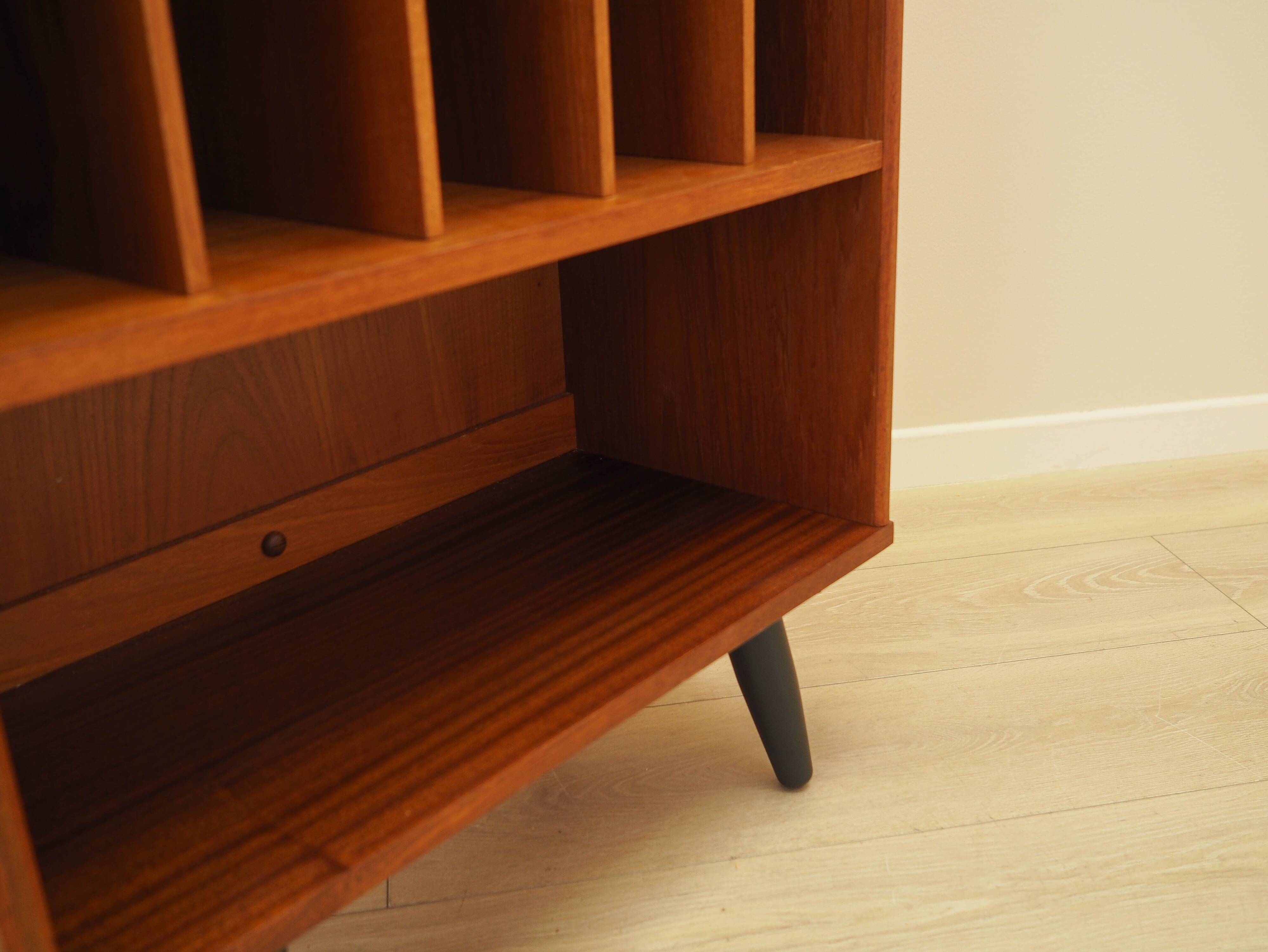 Teak bookcase, Danish design, 1970s, made in Denmark