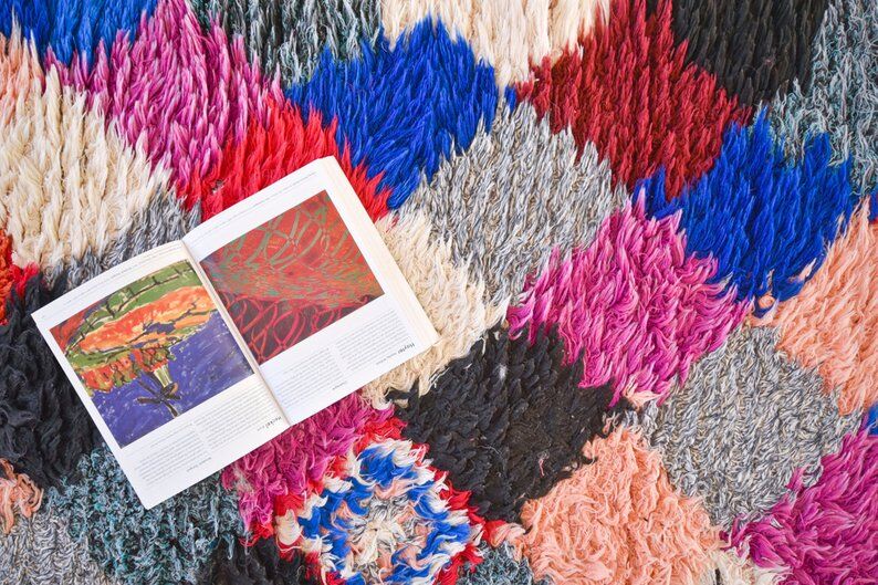 Carpet boucherouite 65x200cm