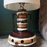 CERAMIC FLOOR LAMP 70'S KIL LIBOJE YUGOSLAVIA