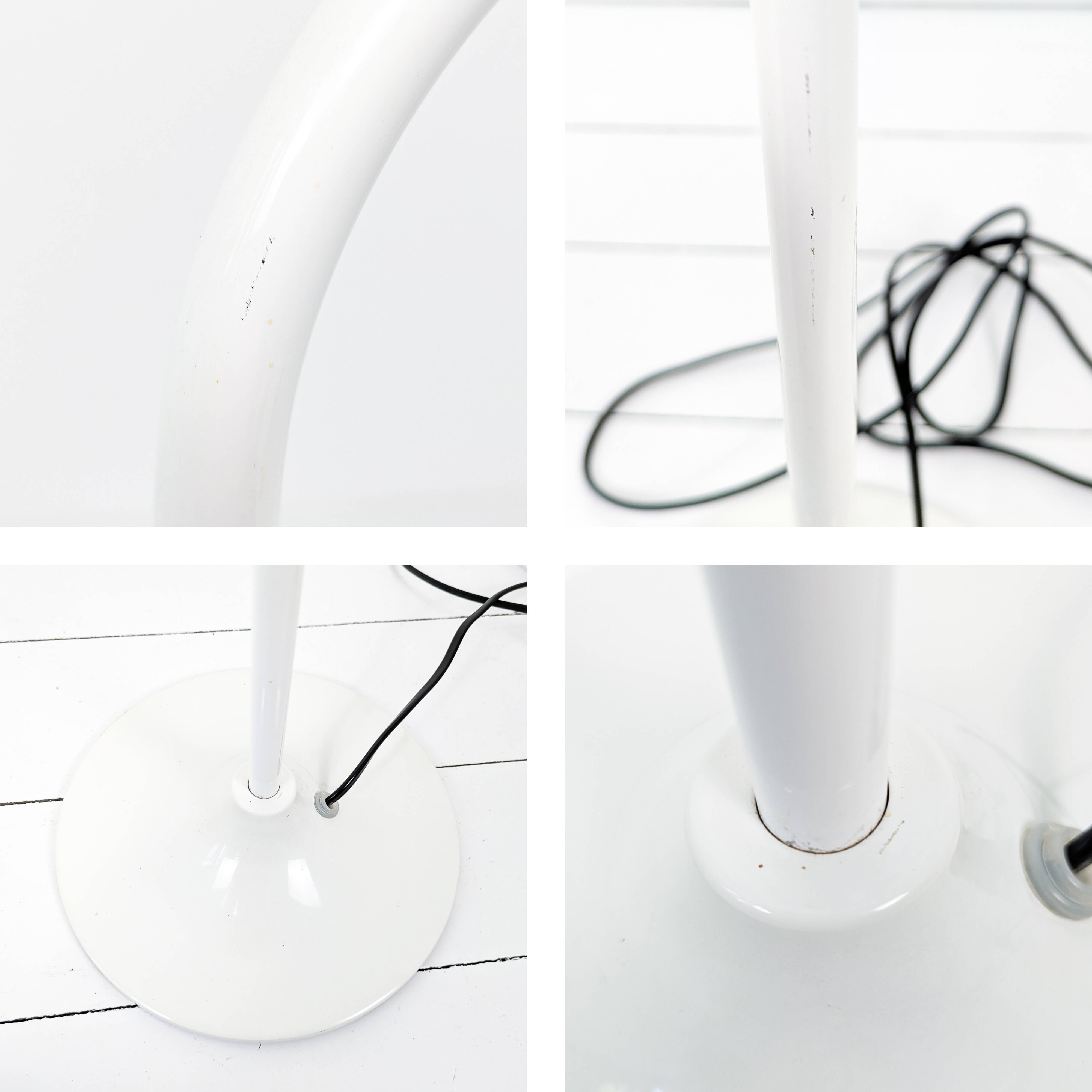 Lampe de bureau vintage scandinave – métal noir, orientable