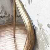 Mirror Louis Philippe flowered 75 x 109 cm