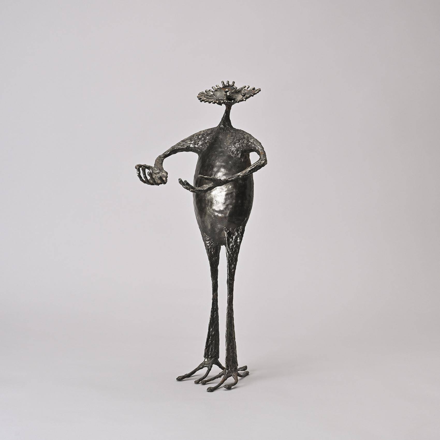 Anthropomorphic sculpture by Michel Anasse, France circa 1965