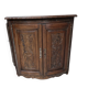 2 Louis XVI style corner cabinets