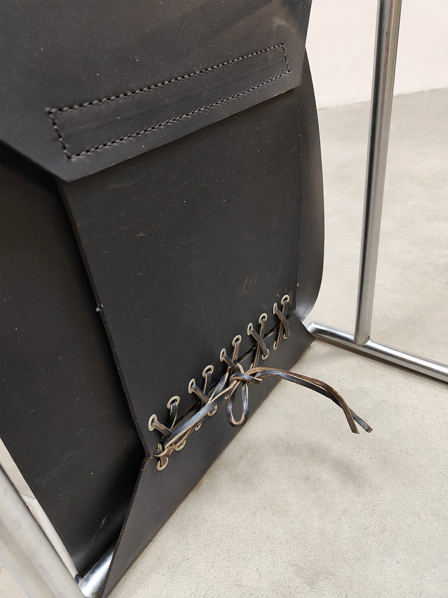 Vintage SE06 leather dining chairs Spectrum Martin Visser