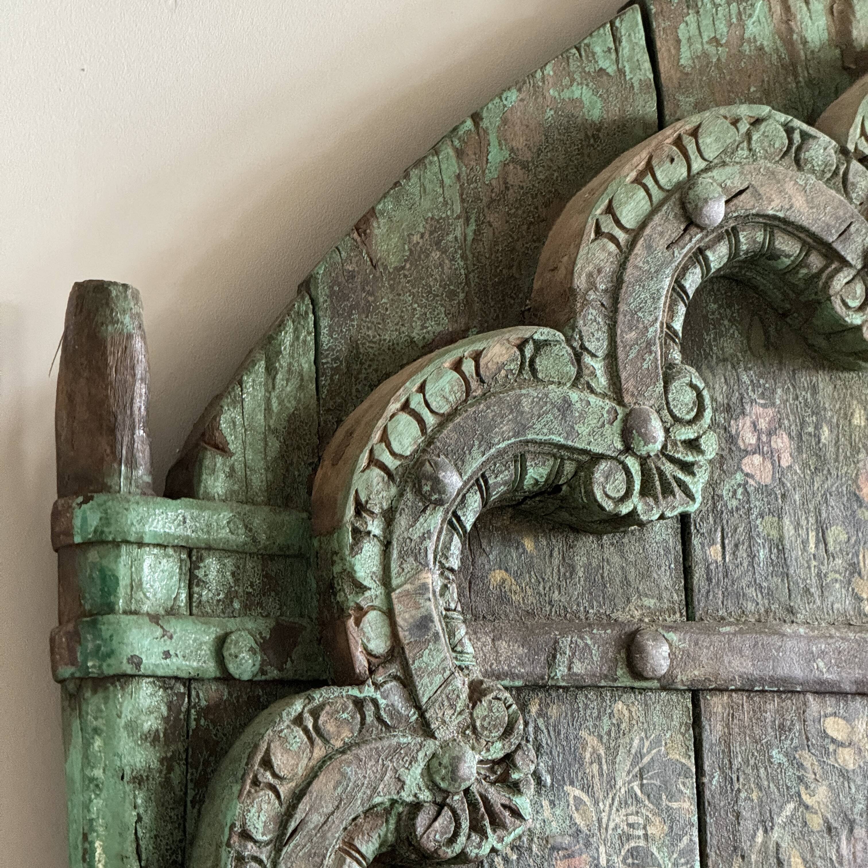 Mhurdiya - Antique Indian Painted Door No.3