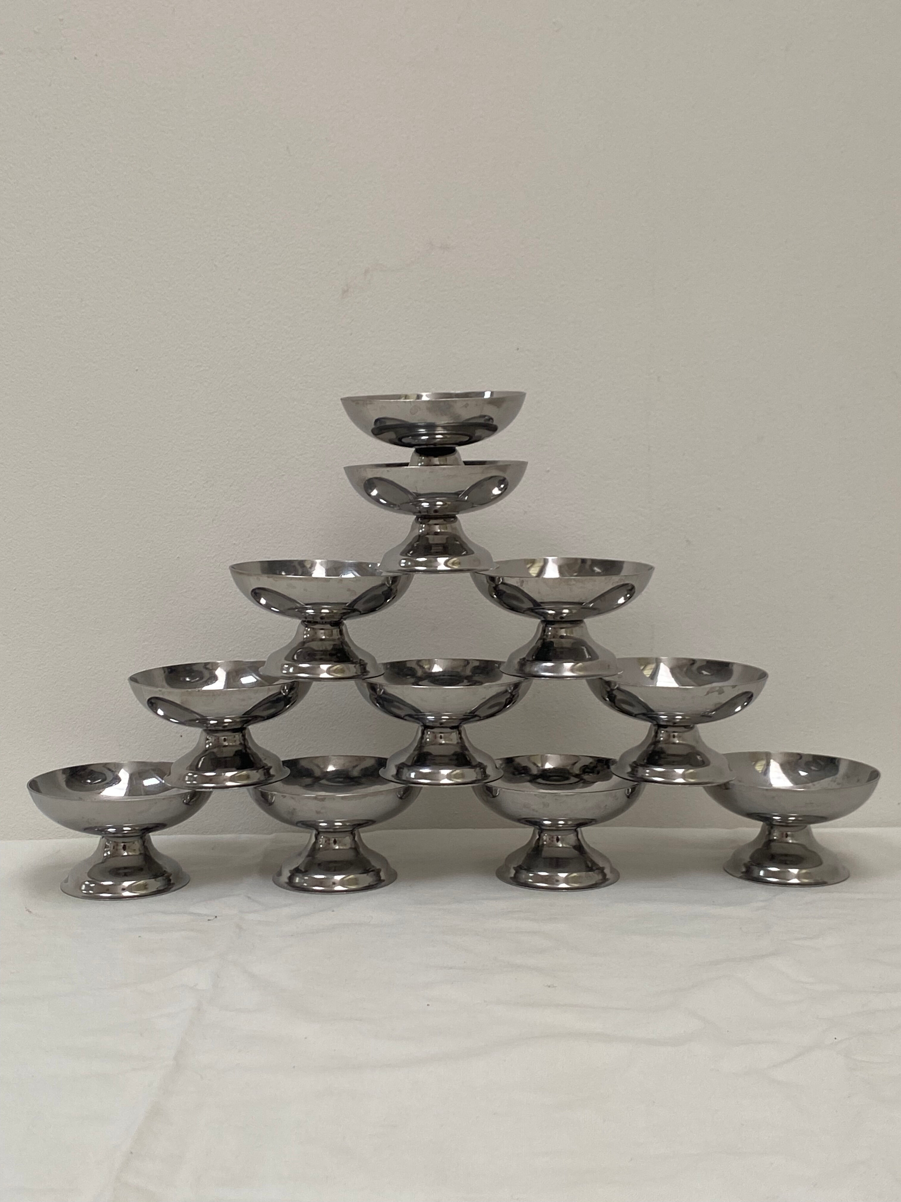 Ice cuts x11 in silver metal