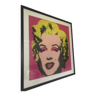Affiche encadrée Andy Warhol Marilyn Monroe