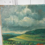 Oil painting on canvas pre 46 X 55.5