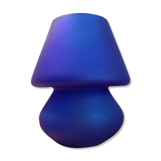 Blue sce alpha mushroom lamp