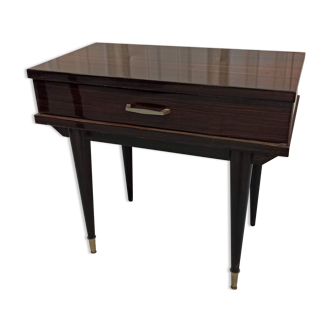 Bedside table circa 50 varnished wood