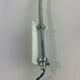 Space Age chrome wall light, 1970s