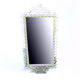 Vintage Mirror In Handmade Metal Frame, Czechoslovakia 1950s