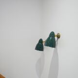 Pair of Enamel Lights by Sammode