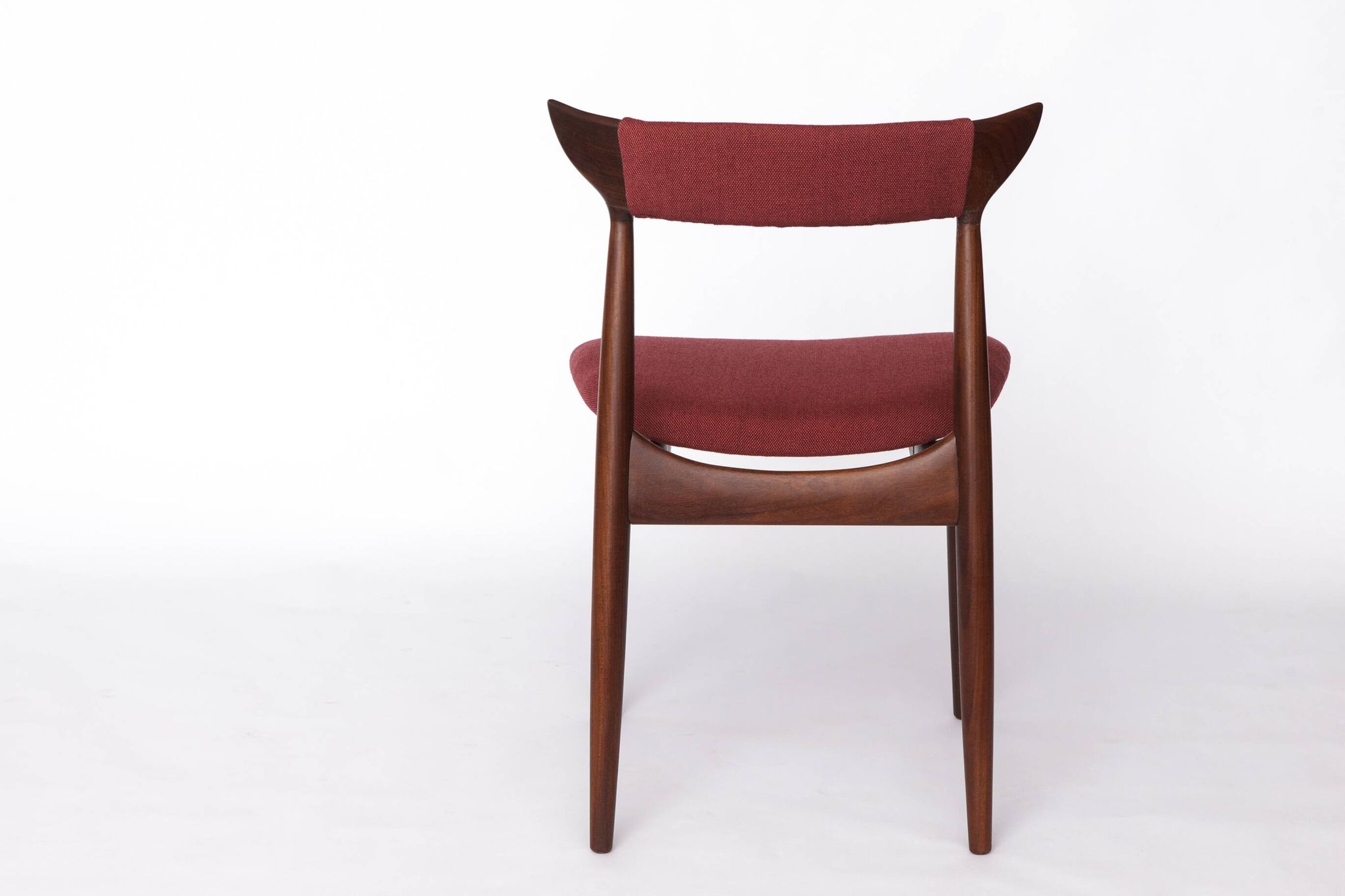 Vintage Cow Horn Chair – 1960s/1970s Danish Teak Dining or Desk Chair, Bord