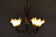 Mid-century Wood Chandelier 1970‘s