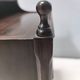 Vintage 1970s Postmodern Walnut Nightstand, Italian Design, Excellent