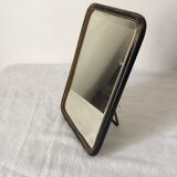 Former barber beveled mirror 23,5x16cm