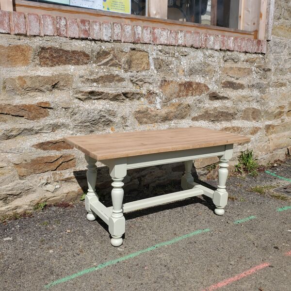 Table basse ancienne rustique