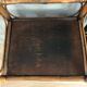 pair of vintage rattan bedside