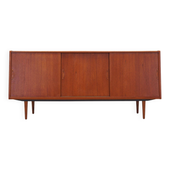 Teak sideboard, Danish design, 1970s, production: Denmark