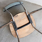 Chaise formica bleue