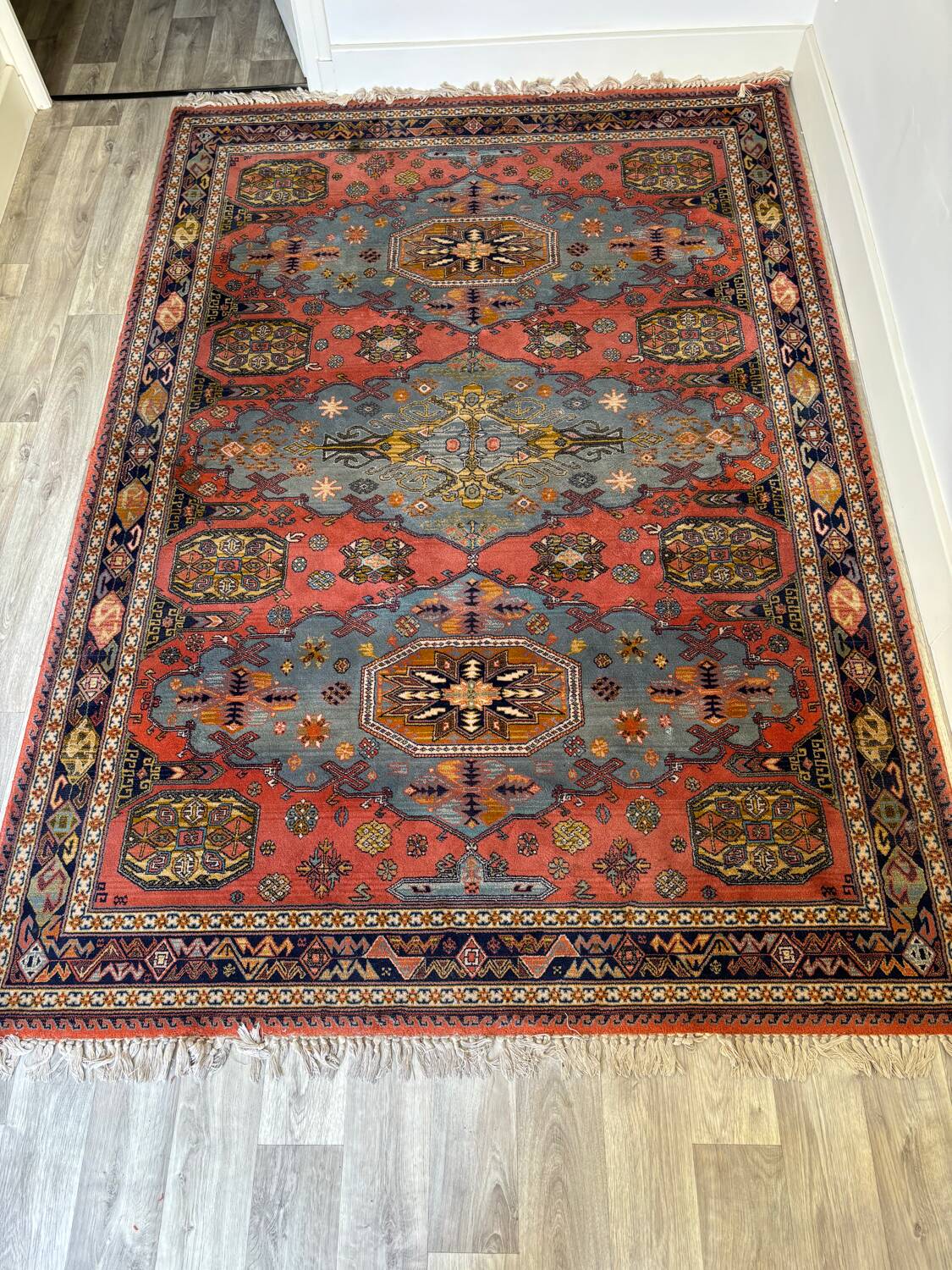 Pure wool rug