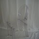 Pair of stackable chairs Victoria Ghost by Philippe Starck, Kartell