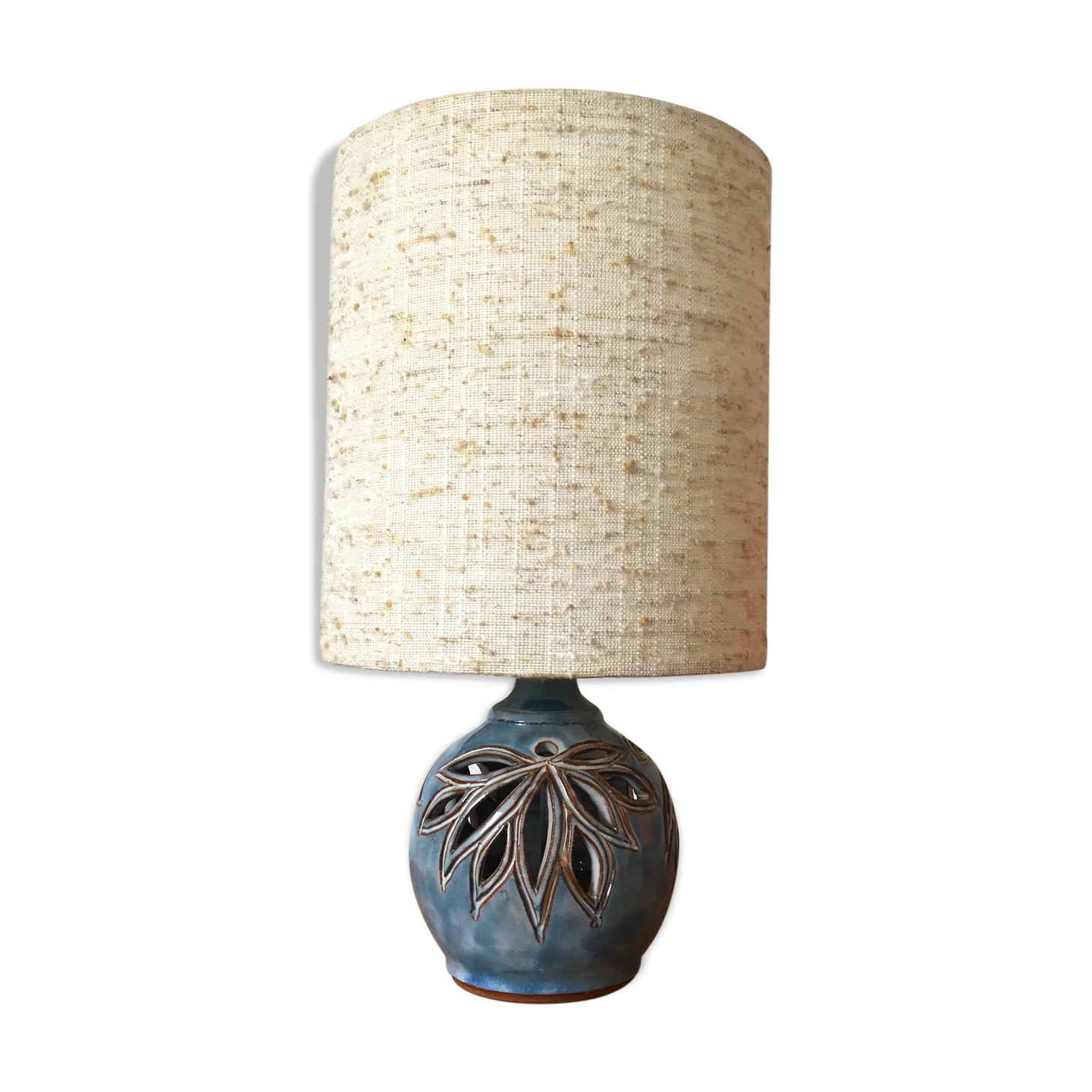 Vintage ceramic lamp by YC Millau