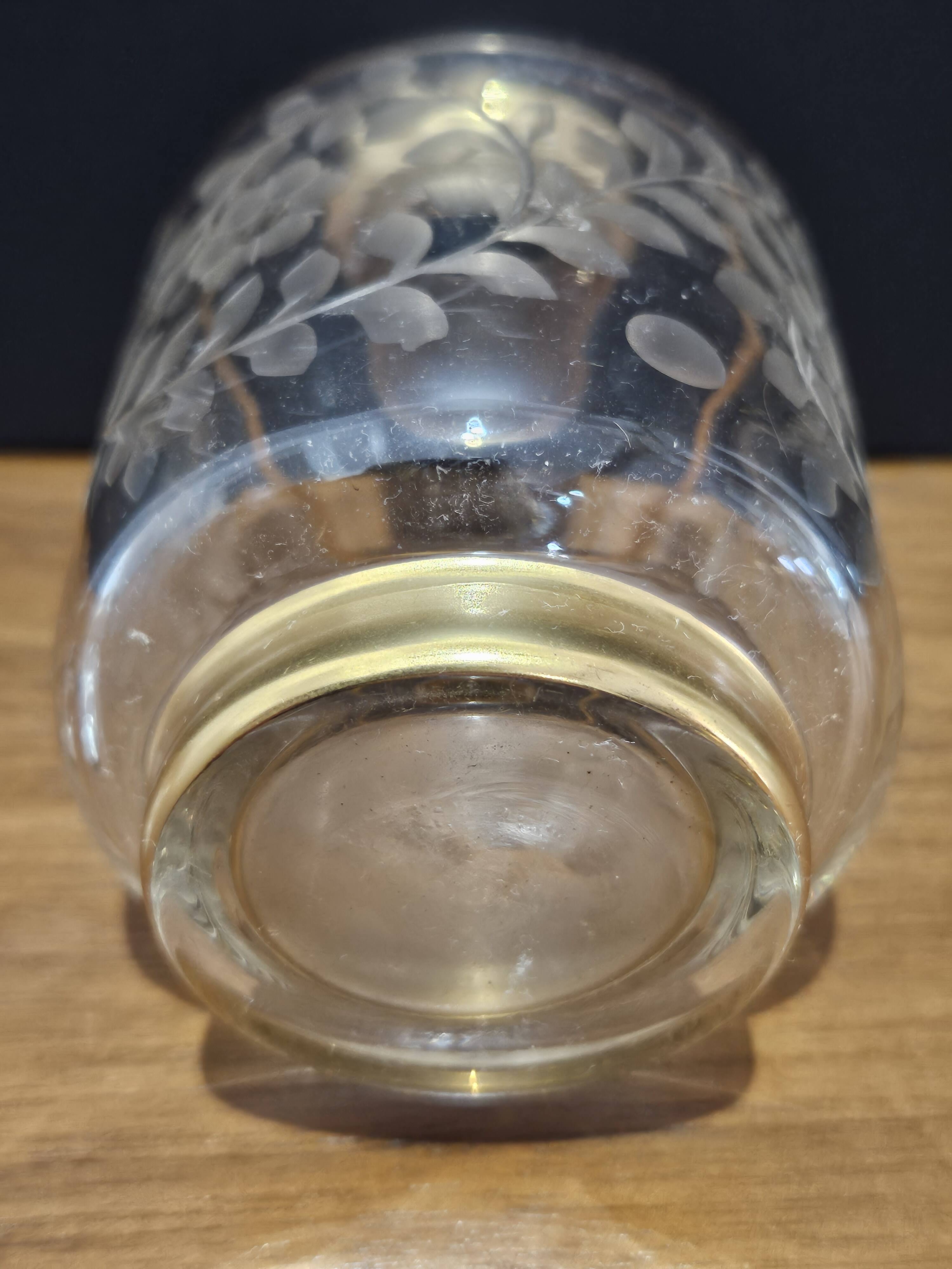 Luxurious Baccarat Crystal Flacon, France, 1890-1910