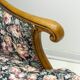 Mid-Century Modern Chippendale Style Walnut Armchair, 1960s