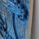 Brutalist wall plaque