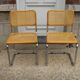 paire de chaises cannées  Breuer cesca B32