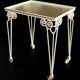 Wrought iron dessert table / Art Deco