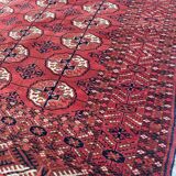 Carpet Turkmen bukhara Afghan 120x154 cm