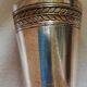 10 silver metal cups
