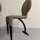 Lot de 6 chaises modèle Fido design Antonio Citterio pour Moroso an 90