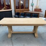 Oak farmhouse table