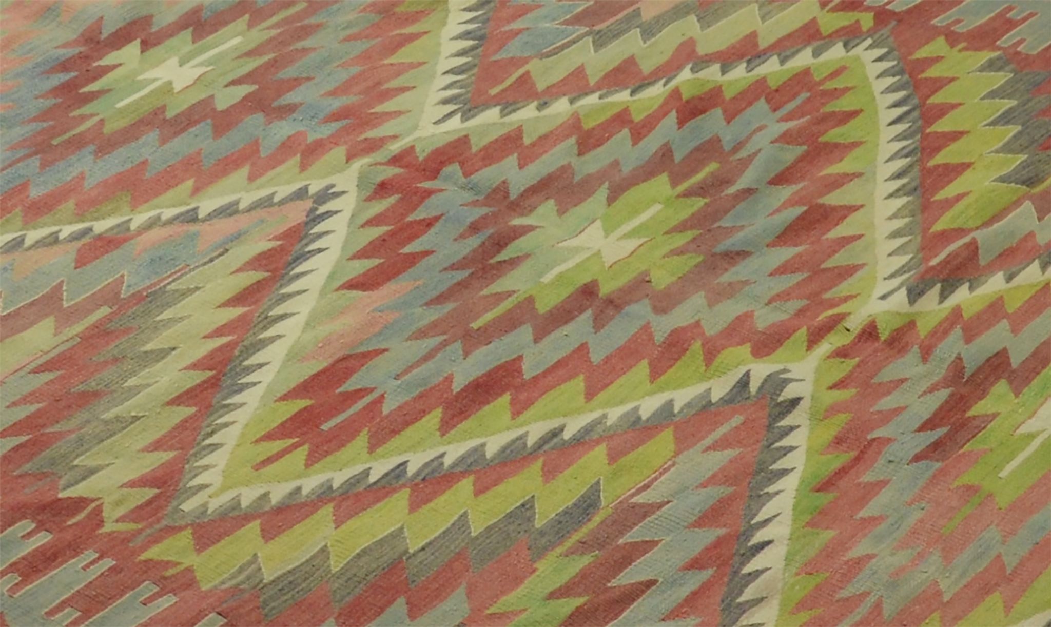 Tapis kilim artisanal anatolien 314 cm x 185 cm