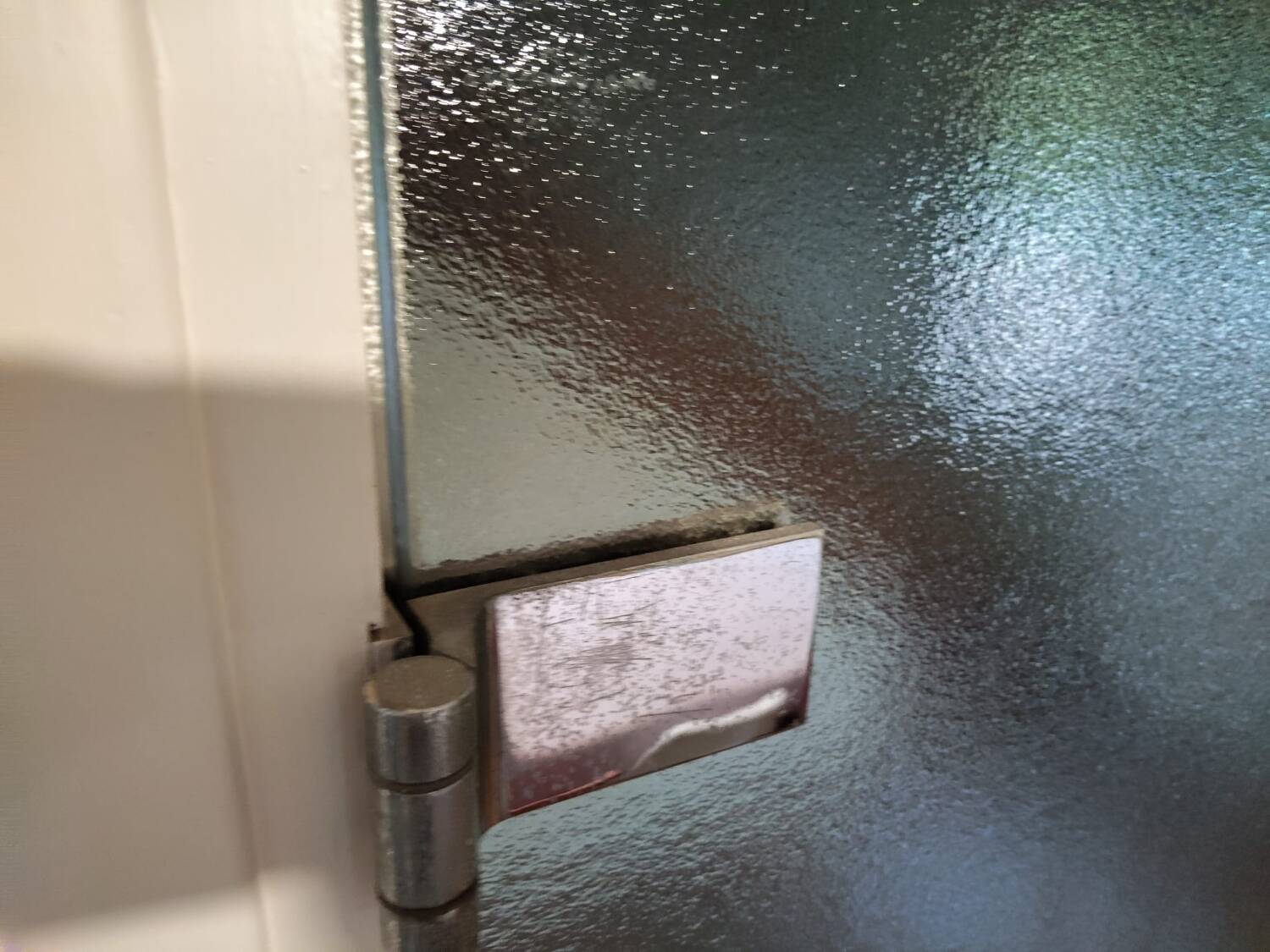 Portes verre brouillé