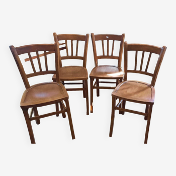 Set of 4 luterma bistro chairs