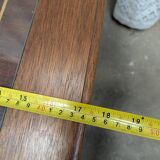 Wood and glass coffee table