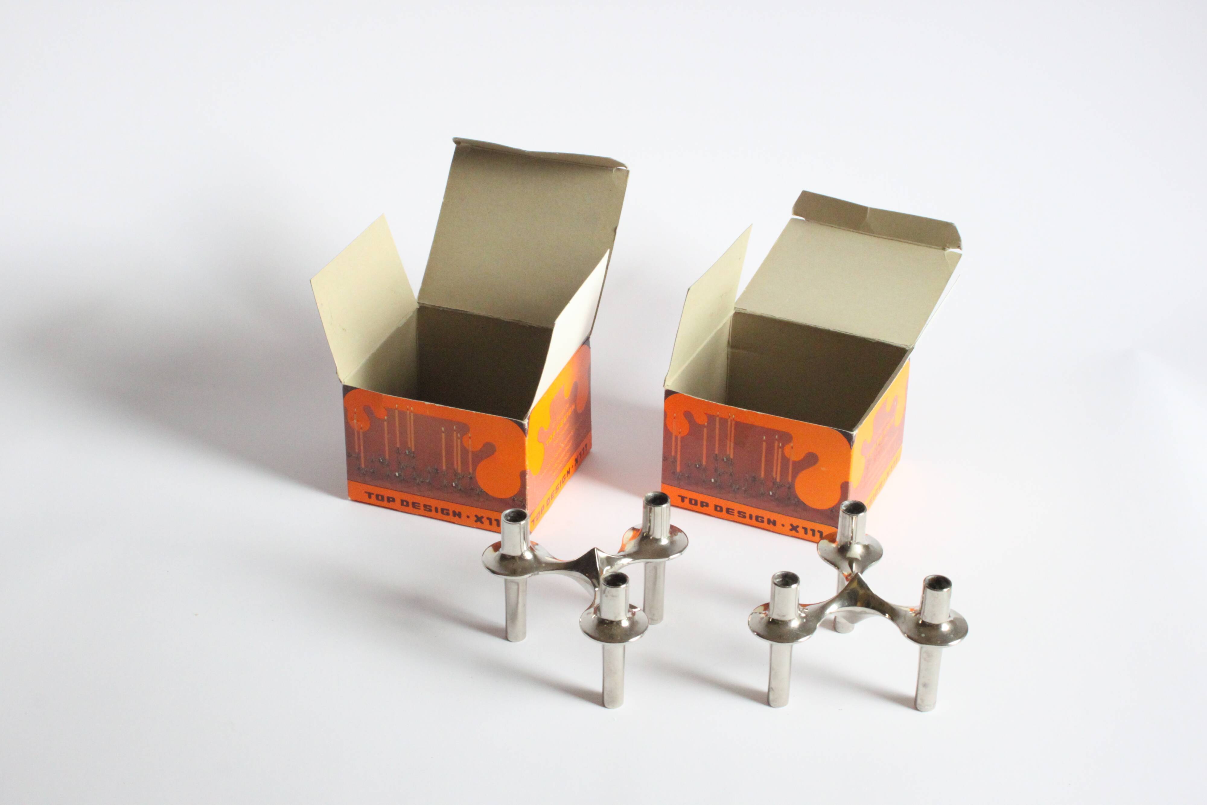 Nagel X111 stackable candle holders