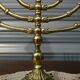 Antique brass chandelier, Israel